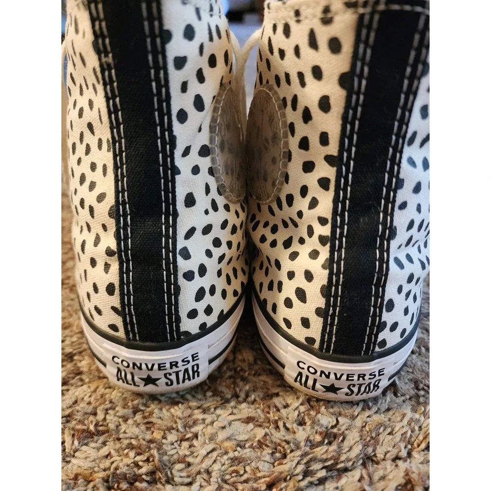 Converse Chuck Taylor All Star Dalmatian Spot Hi-Top Sneakers Women's 10